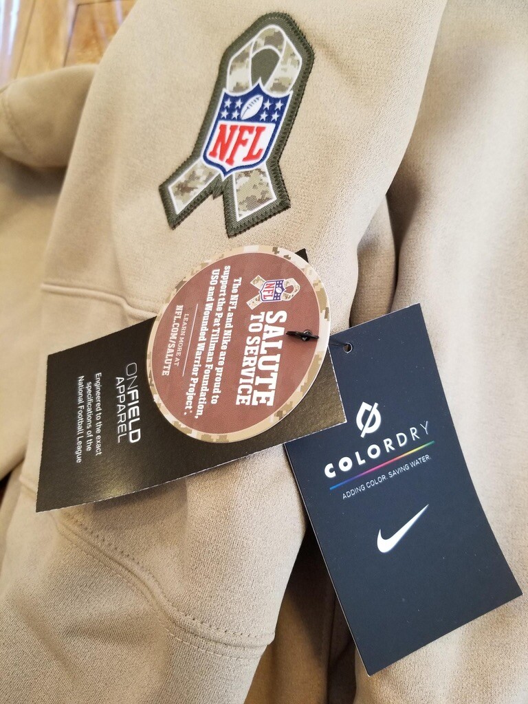 DENVER BRONCOS 2019 Nike NFL Salute to Service Hoodie Menu0026#039;s XL Last  One ! | eBay
