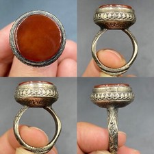 Rare Beautiful Ancient Roman Agate Stone Ring