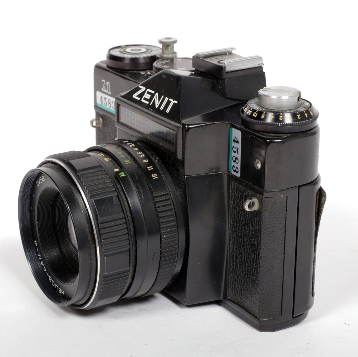 Soviet Zenit 11 35mm SLR Film Camera with 58mm F2 Helios 44m-4