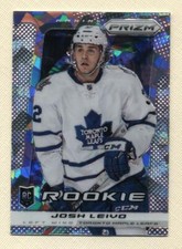 2013-14 Panini Prizm Toronto Expo Cracked Ice Josh Leivo Rookie (Maple leafs)