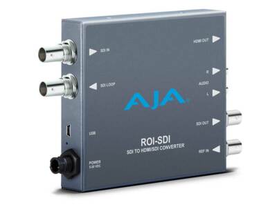 AJA ROI-SD Scan Converter  3G-SDI to HDMI/3G-SDI with Region of Interest Scaling