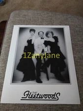 P891 Band 8x10 Press Photo PROMO MEDIA THE FLEETWOODS 1 MAN 2 WOMEN EEEEE
