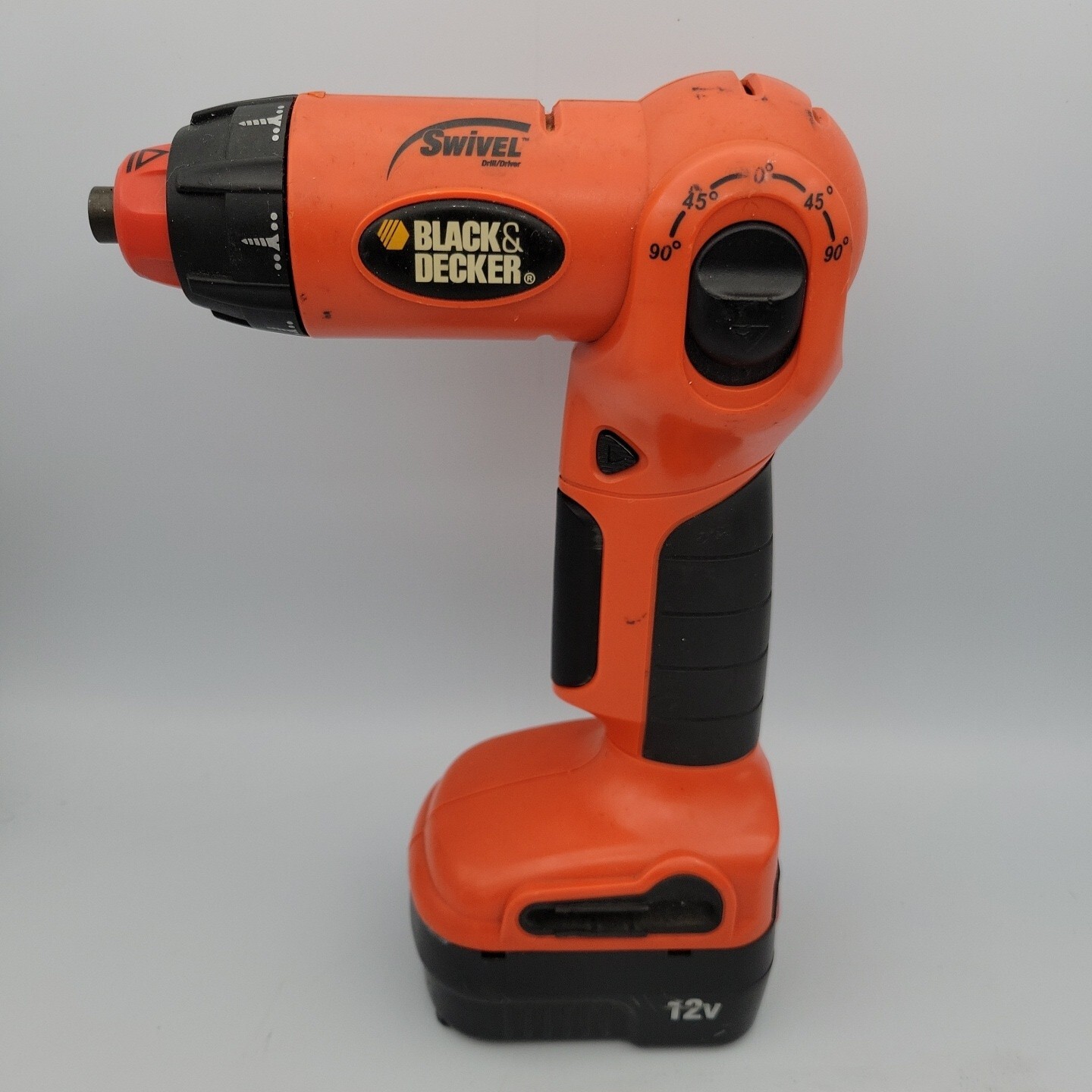 Black & Decker 12v XD1200 Cordless Swivel Drill Driver and Battery eBay