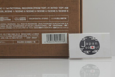FROM TOP DVD + PHOTO BOOK BIGBANG 1st PICTORIAL RECORDS T.O.P FROM