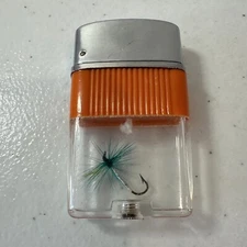 Collectible 1960's Lighter Scripto Vu-Lighter Fly Inside - Looks New