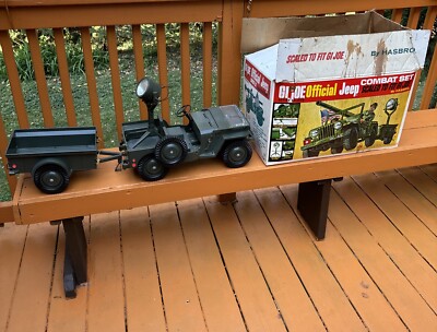 ビンテージ　GIJOE マウンテン・トループス1965年 未使用 Vintage 1965 Hasbro GI JOE Official Jeep #7000 Original Box As Is