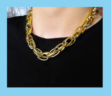 ❤°°°°dicke Halskette _ Farbe gold _Glanz _Kette _ Modeschmuck _ 45 cm _ neu°°°°