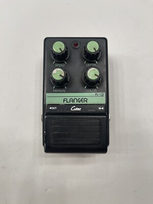 Cutec FL-01 Analog Flanger Loco Box Vintage Guitar Effect Pedal MIJ Japan *READ*