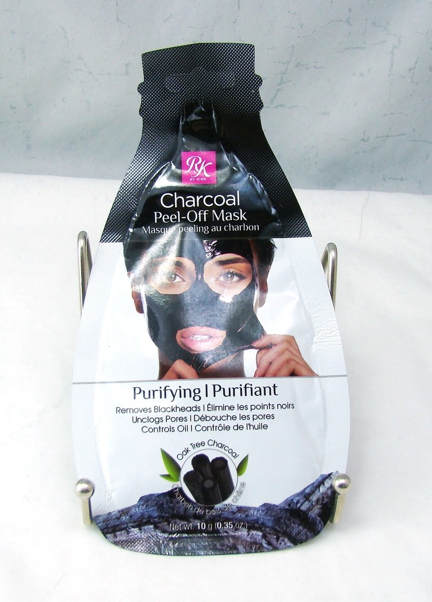 Kiss Products RUBY KISSES CHARCOAL 2 Peel Off Masks 10 gr., 0.35