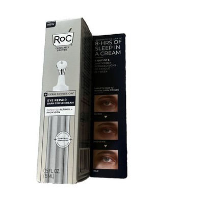 RoC Derm Correxion Eye Repair Dark Circle Cream 15 mL 0.5 fl oz. NEW Unopened 