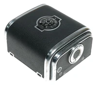 Hasselblad 500C/M Medium Format Camera 12 film back chrome