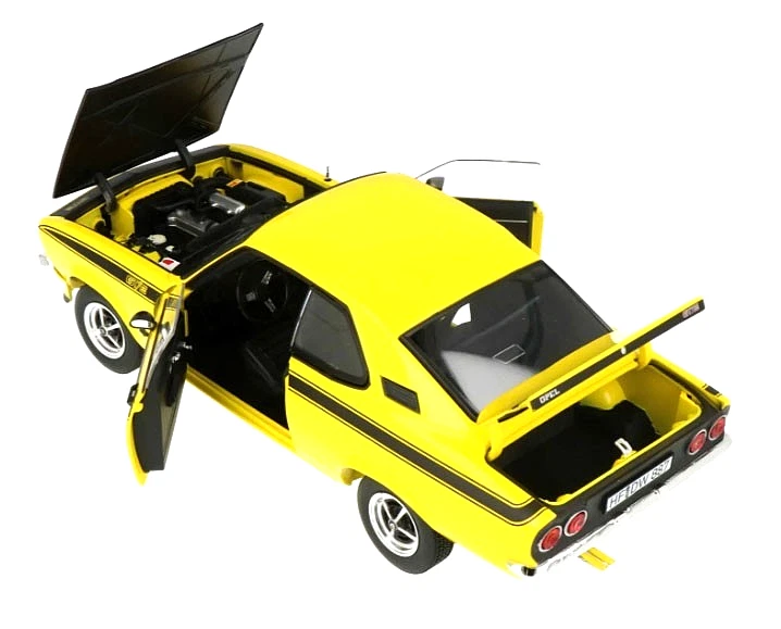 Opel Manta A Gt/E 1975, Giallo, 1:18 NOREV - Immagine 2 di 2