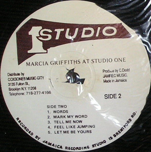 Marcia Griffiths - At Studio One (LP) (Very Good Plus (VG+)) - 3779890148 - Image 4 of 4