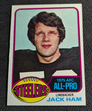 Sharp 1976 Topps #420 Jack Ham Pittsburgh Steelers Football Card- EX+
