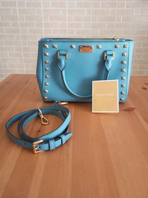 Michael Kors Damen Tasche Kellen Saffiano Leder