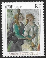 Timbre France 3301 Neuf** - Sandro Botticelli -