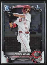 2025 Bowman Draft Mason Neville Chrome Cincinnati Reds #BDC-109 1st Prospect