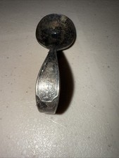Vintage Antique Nursery Silver Plate Finger Baby Spoon Infant Feeding Silverware