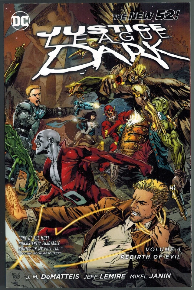 Justice League Dark TP 4 Rebirth of Evil DC Comics 2014 - Photo 1/1