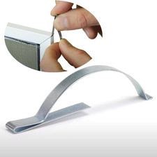 Window Screen Tension Spring Corner Clips, Holding Screen Sliding in Aluminum Ch
