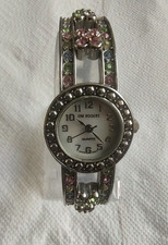 Kim Rogers Watch Women's crystals multicolored bangle Watch