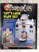 KidWorks ThunderCats Cats Lair Playset Working Elevator Vintage 1986