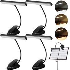 Pcs Music Stand Light 18 LED Piano Light Clip on Piano Lamp Adjustable 4