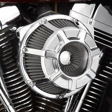 Arlen Ness Inverted Series V-Twin Air Cleaner Chrome Beveled 18-934 USA Made