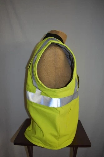 Bulwark Men's Flame Resistant Hi-Visibility Insulated Vest VMS4HV NWT image 4