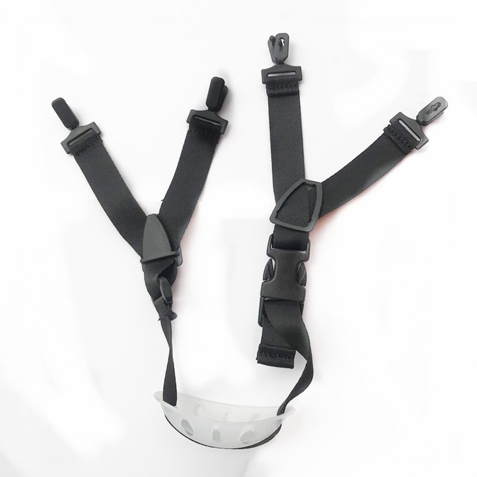 Hard Hat Adjustable Elastic Chin Strap Universal Blac…