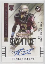 2015 Panini Contenders Draft Picks Auto Ronald Darby #272 Auto rp9