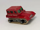 Vintage Matchbox Lesney Diecast #35 Red Snow Trac with tracks Diecast