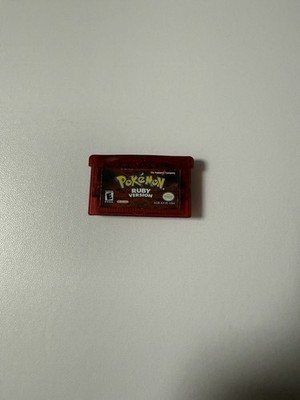 Pokemon Ruby Version Game Boy Advanced Old Battery WORKS AND TESTED