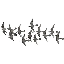 Renwil STA470 Murmuration Grey Wall Accent