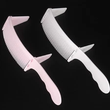 Curved Barber Comb S Shaped Arc Professional Positioning Hair Cutting Curved