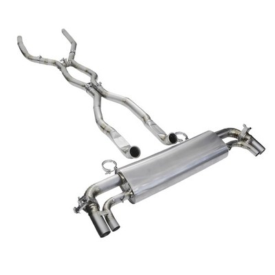 Catback Exhaust For Mercedes-benz AMG GLE63S 4.0T 2024+ Titanium rear section