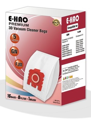 16 pcs 3D Improved Vacuum Cleaner Dust Bags Replacement parts for Miele Vacuu...