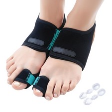 Bunion Corrector Women Adjustable Knob Big Toe Straightener Separator Pair
