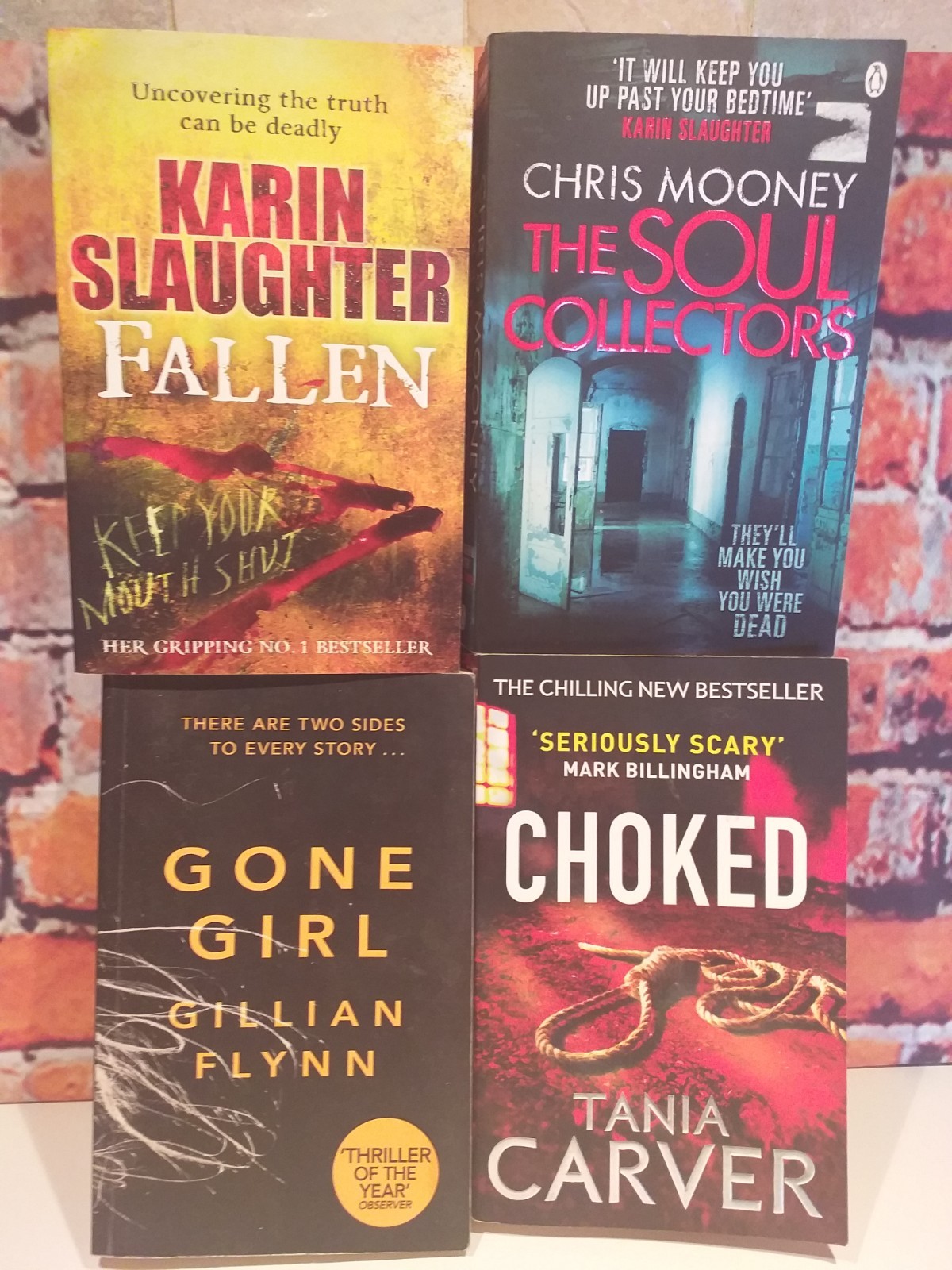 Crime Thriller Book bundle Paperback
