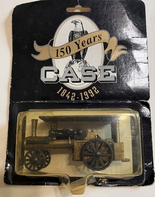 J1 Case Steam Engine Tractor Canopy Scale Model 150 Years Case Damaged Package