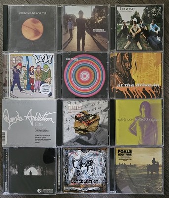 Indie rock cd bundle janes addiction the pixies iggy pop at the drive in foals 