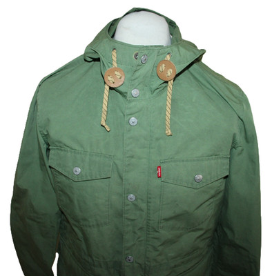 Levi s Herren Regenjacke Windbreaker Übergangsjacke Windjacke ca.  Gr.S  Vintage