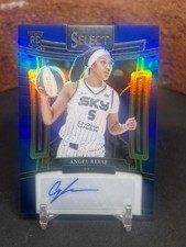 2024 Panini Select WNBA - Signatures Angel Reese #SG-AR Blue Prizm /49 (AU, RC)