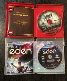 Sony PlayStation 3 PS3 Super Slim Console CECH-4201A w/ 2 Games & 2 Controllers