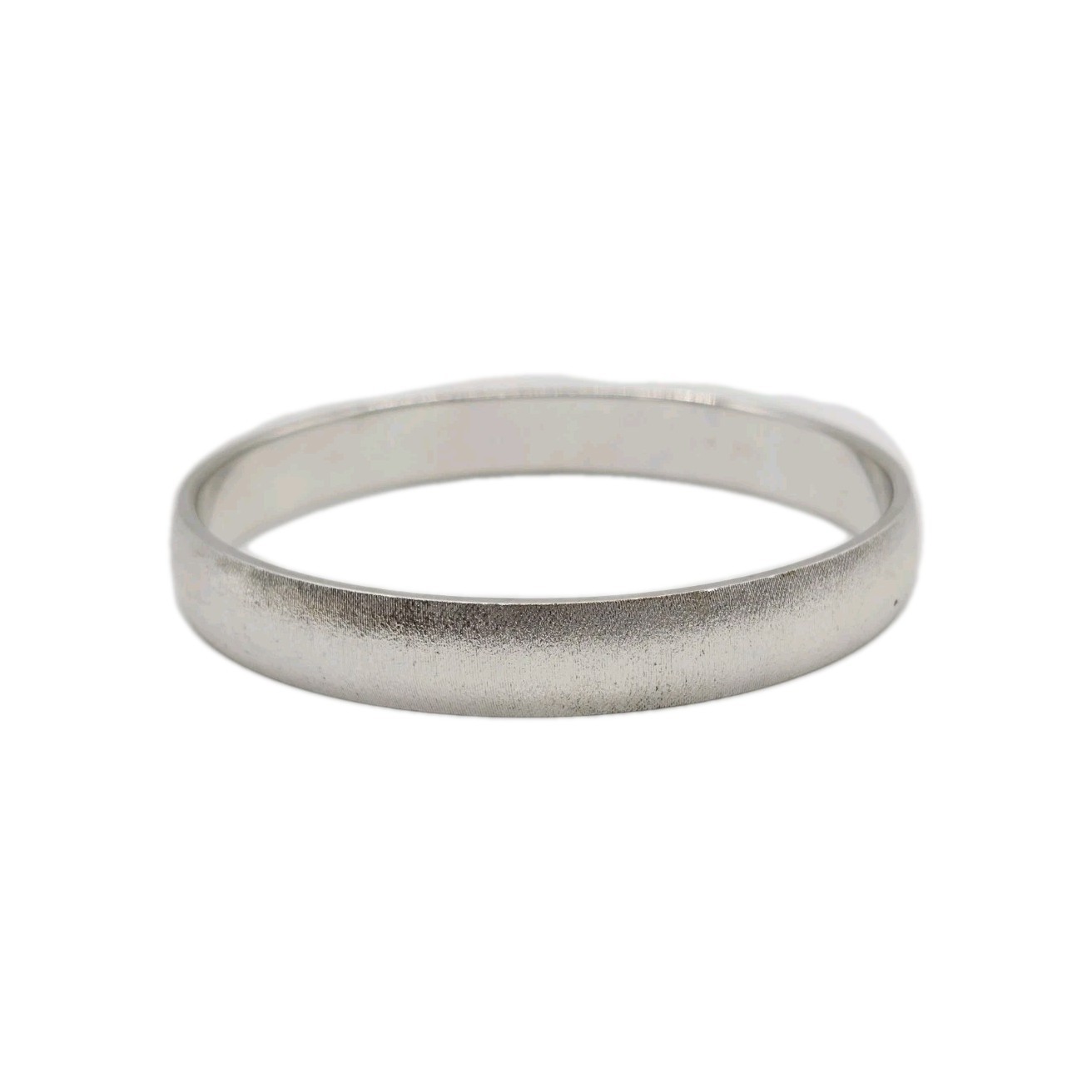 Monet Bangle Bracelet Silver tone Stackable textu… - image 8