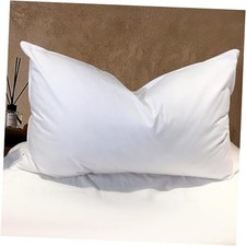 Goose Down Feather Pillows Queen Size - Hotel Queen Pack of 1 White
