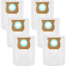 Shopvac Compatible 6-Pack Vacuum Bags - 15-22 Gallon Capacity, Reliable Solution