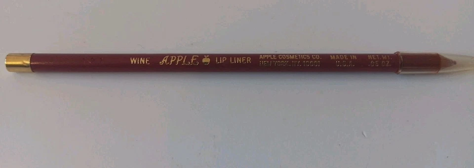 Lot of 5 Apple Lip Liner Pencils  WINE Made In USA .05 OZ Apple Cosmetics Co. - Image 4 of 4