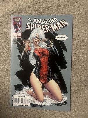 Amazing Spider-Man #607  2009 J Scott Campbell Black Cat Iconic Cover