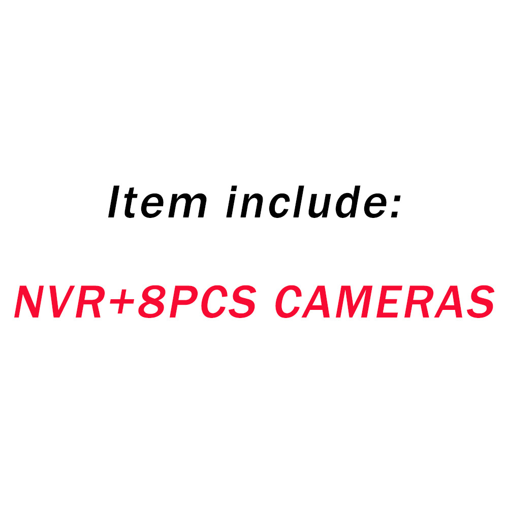 VIKYLIN 16CH NVR 4K 5X ZOOM PTZ Turret IP Camera Plug and Play MIC Speaker lot